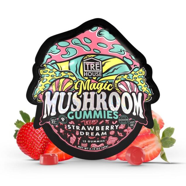 Tre House Magic  Mushroom Gummies (15 PACK)